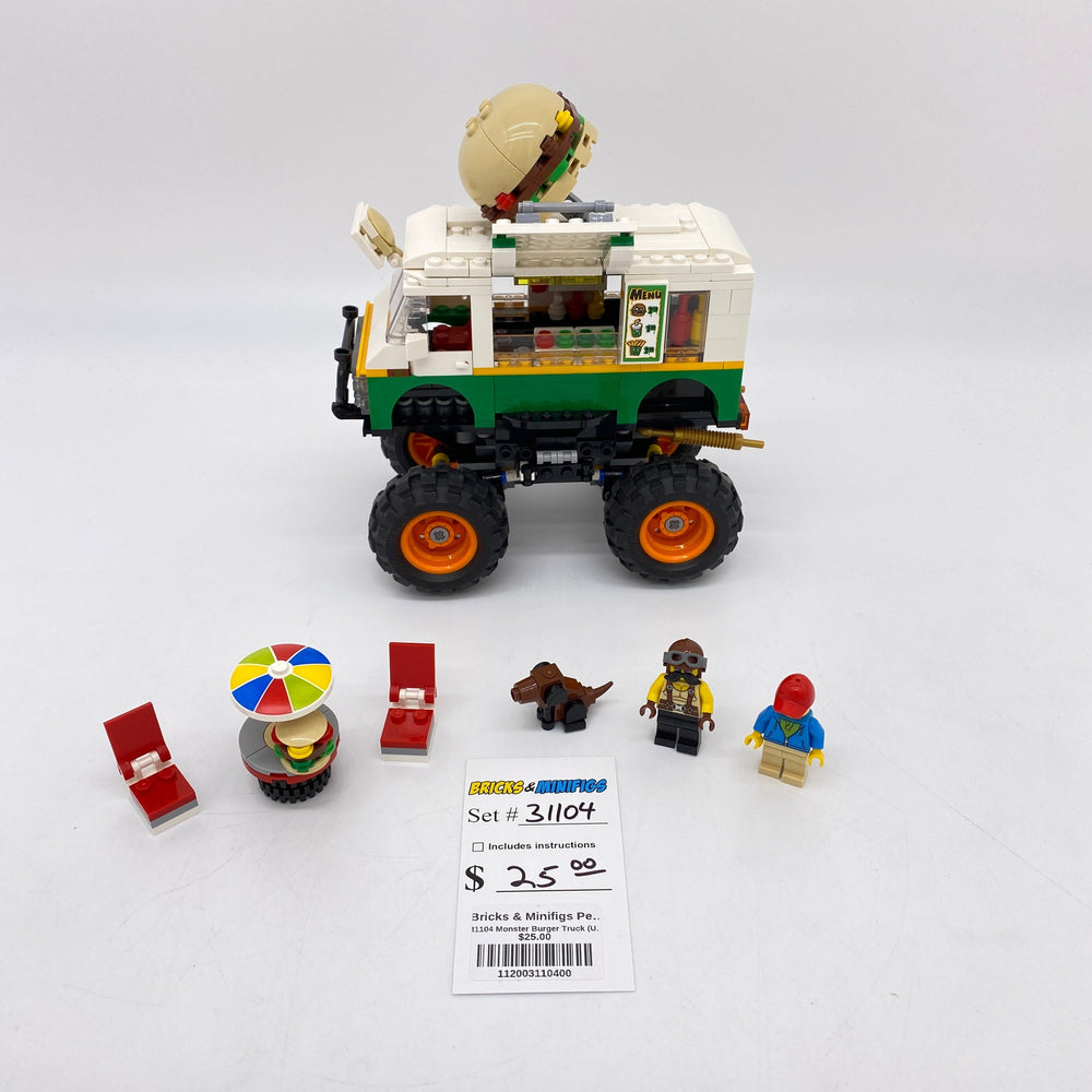 31104 Monster Burger Truck (U)