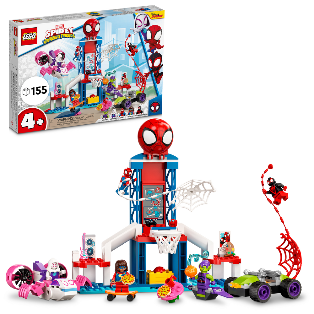 10784 Spider-Man Webquarters Hangout