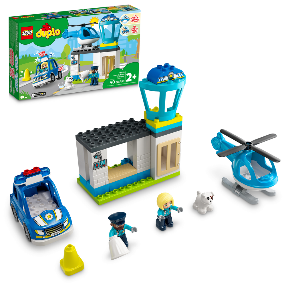 10959 Police Station & Helicopter
