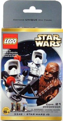 3342 Star Wars #3 - Troopers/Chewie Minifigure Pack