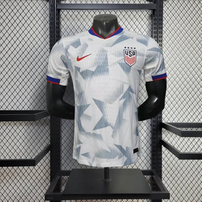 Player Version USA Jersey 2025 Home Football Kit Soccer