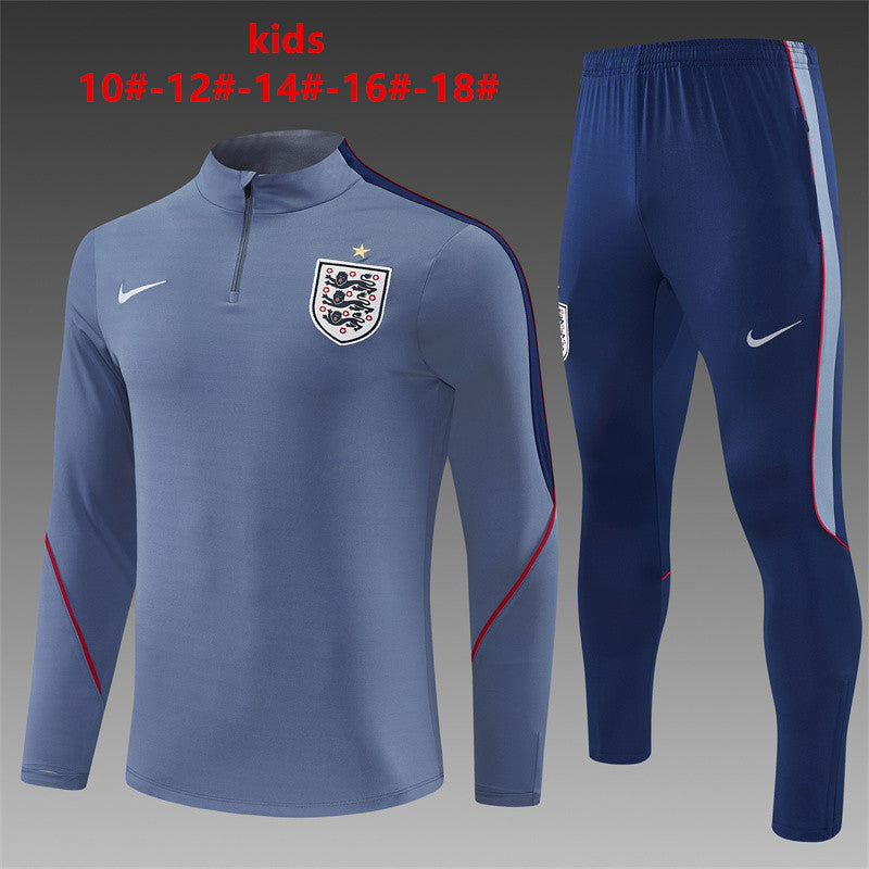 Kids England Training Tracksuits 2026 Football Kit Soccer