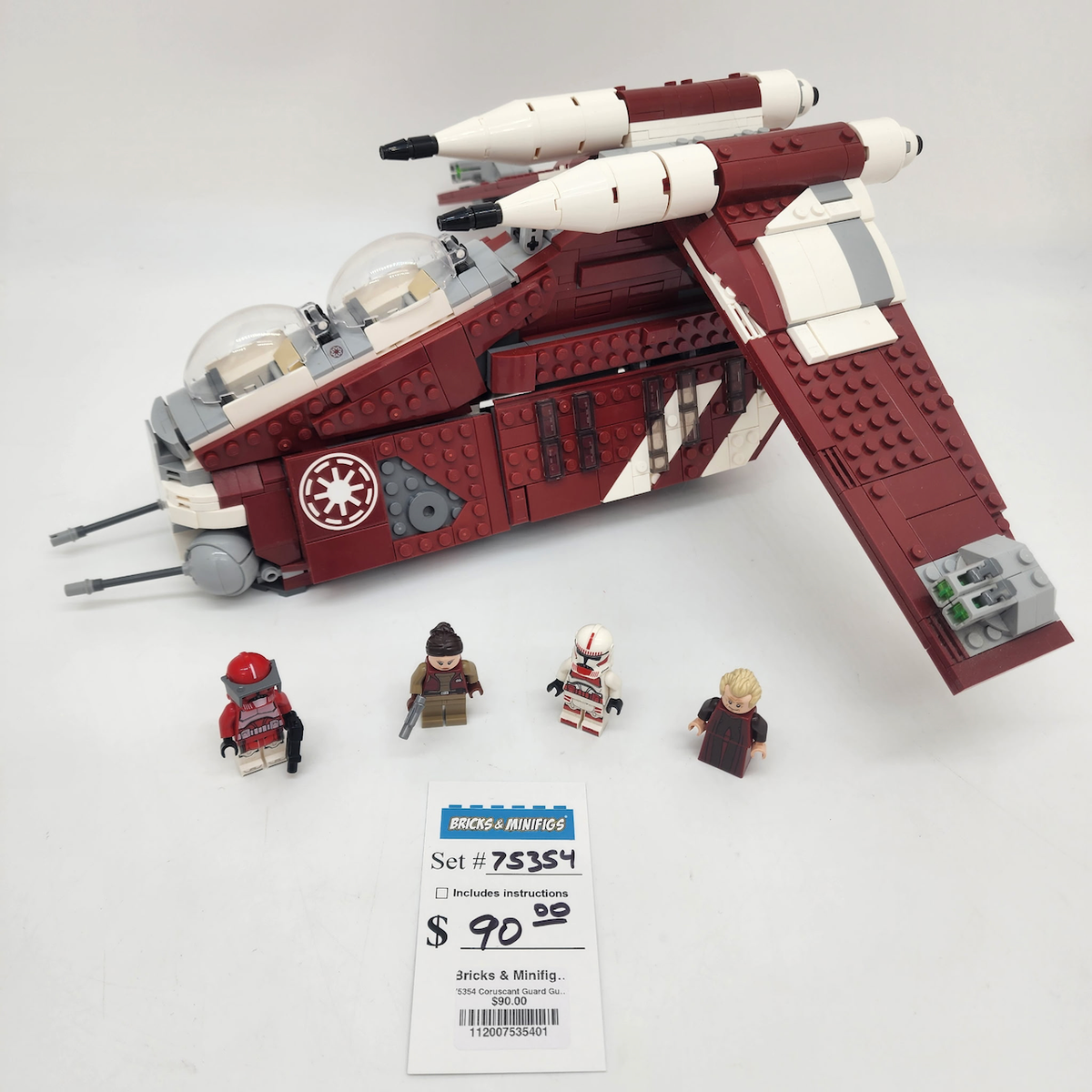 75354 Coruscant Guard Gunship (U1) product image 1, provided for visual reference and product detail review