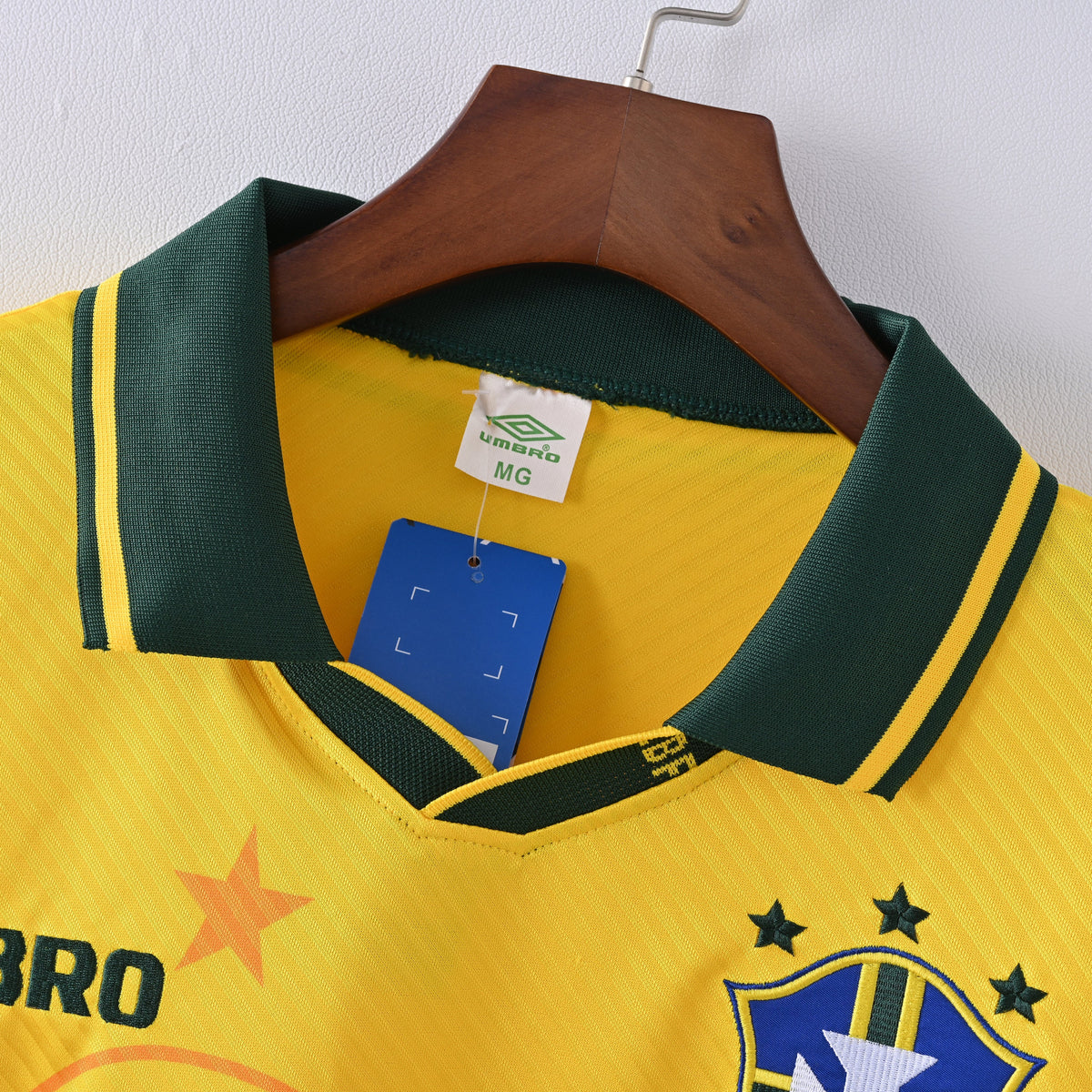 Retro Brazil Jersey 1994 Home Football Kit Soccer product image 7