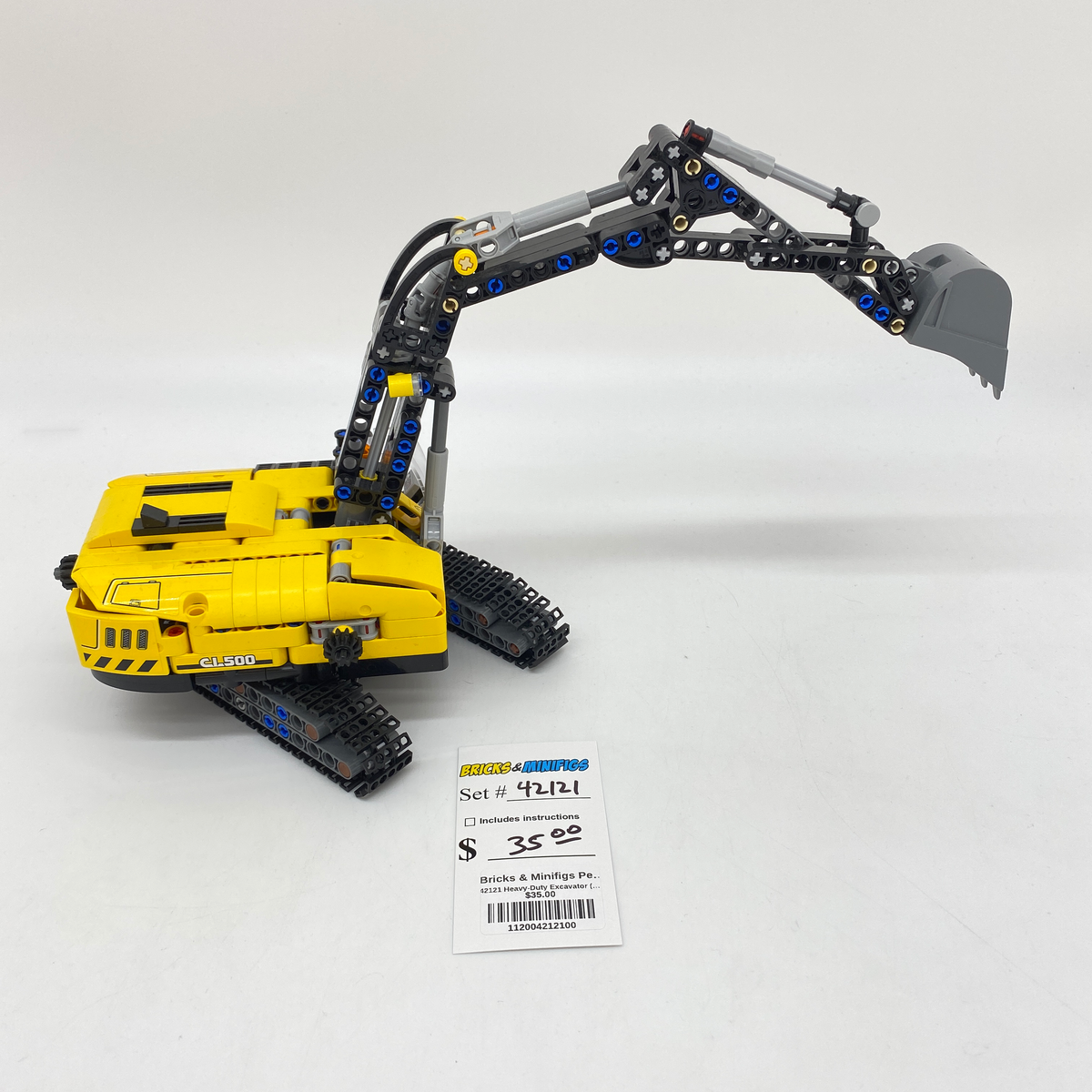 42121 Heavy-Duty Excavator (U) product image 1, provided for visual reference and product detail review
