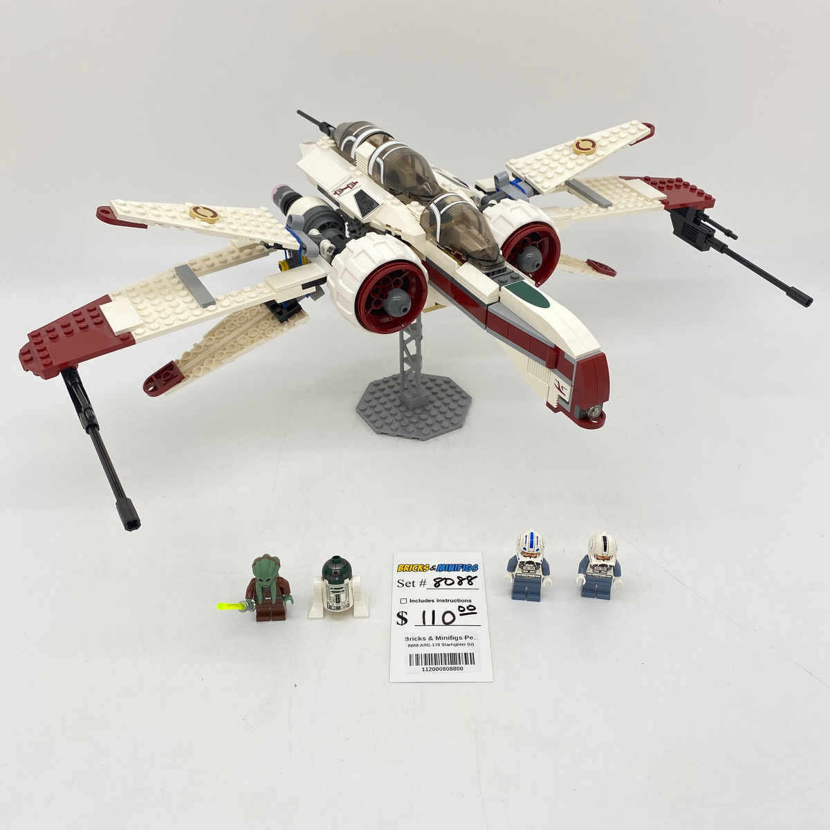 8088 ARC-170 Starfighter (U) product image 1, provided for visual reference and product detail review