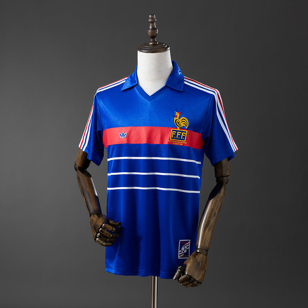 France Jersey 1982-84 Home Retro Kit product image 1