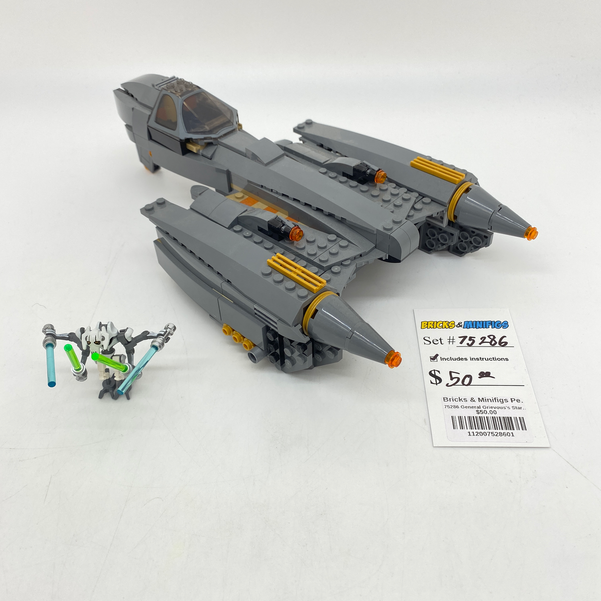75286 General Grievous's Starfighter (U1) product image 2, provided for visual reference and product detail review