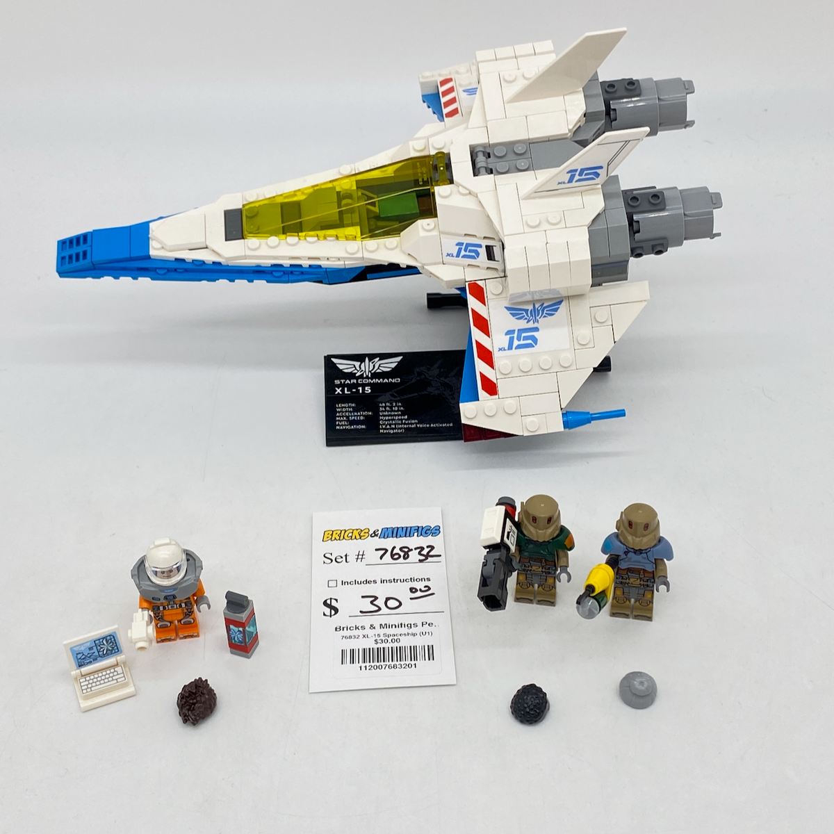 76832 XL-15 Spaceship (U1) product image 2, provided for visual reference and product detail review