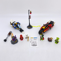 70667 Kai's Blade Cycle & Zane's Snowmobile (U) product image 1, provided for visual reference and product detail review