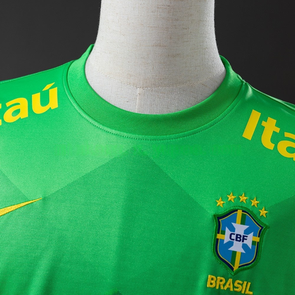 Brazil Jersey 2020 Training Green Retro Kit product image 7
