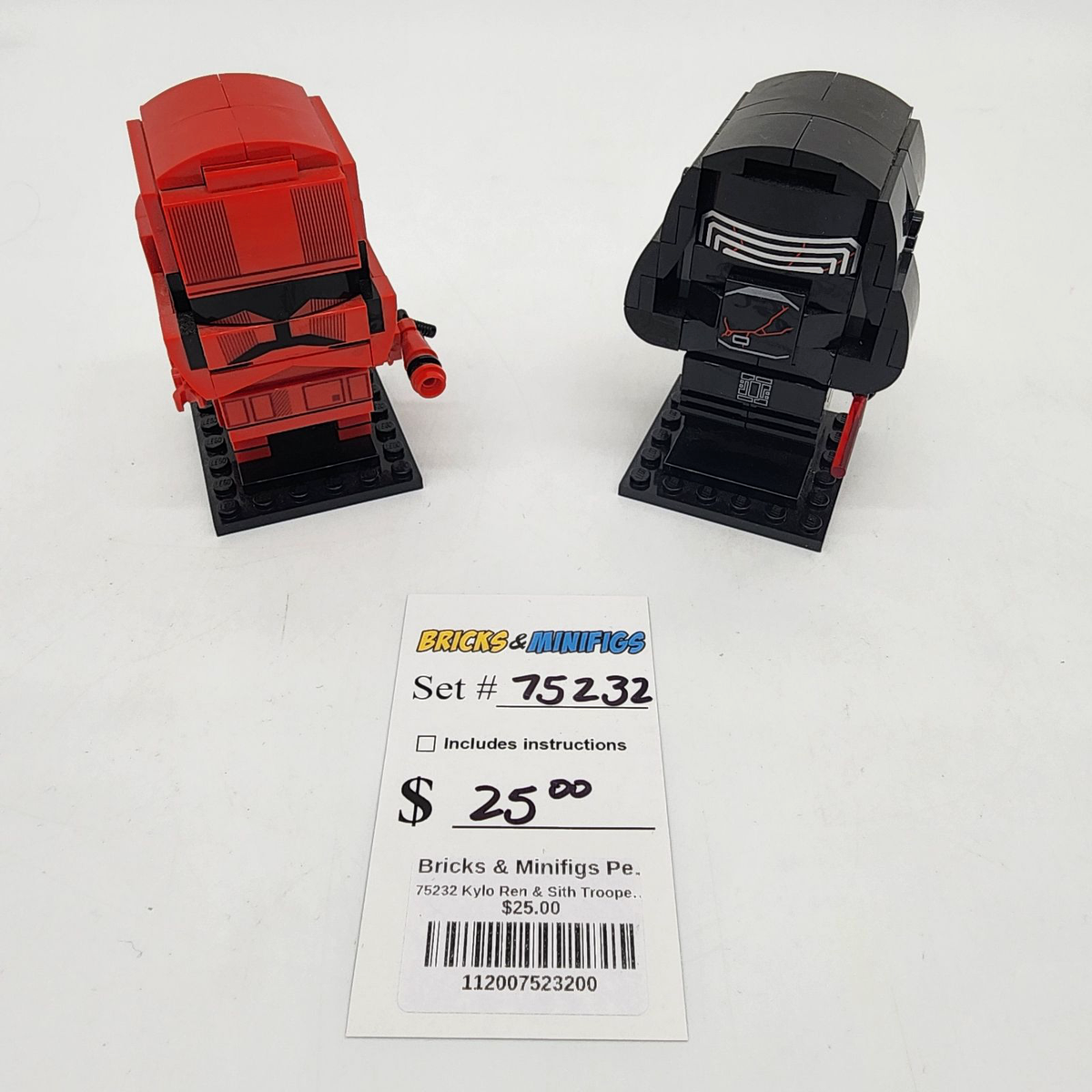 75232 Kylo Ren & Sith Trooper (U) product image 1, provided for visual reference and product detail review
