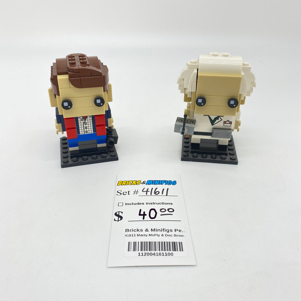 41611 Marty McFly & Doc Brown (U)