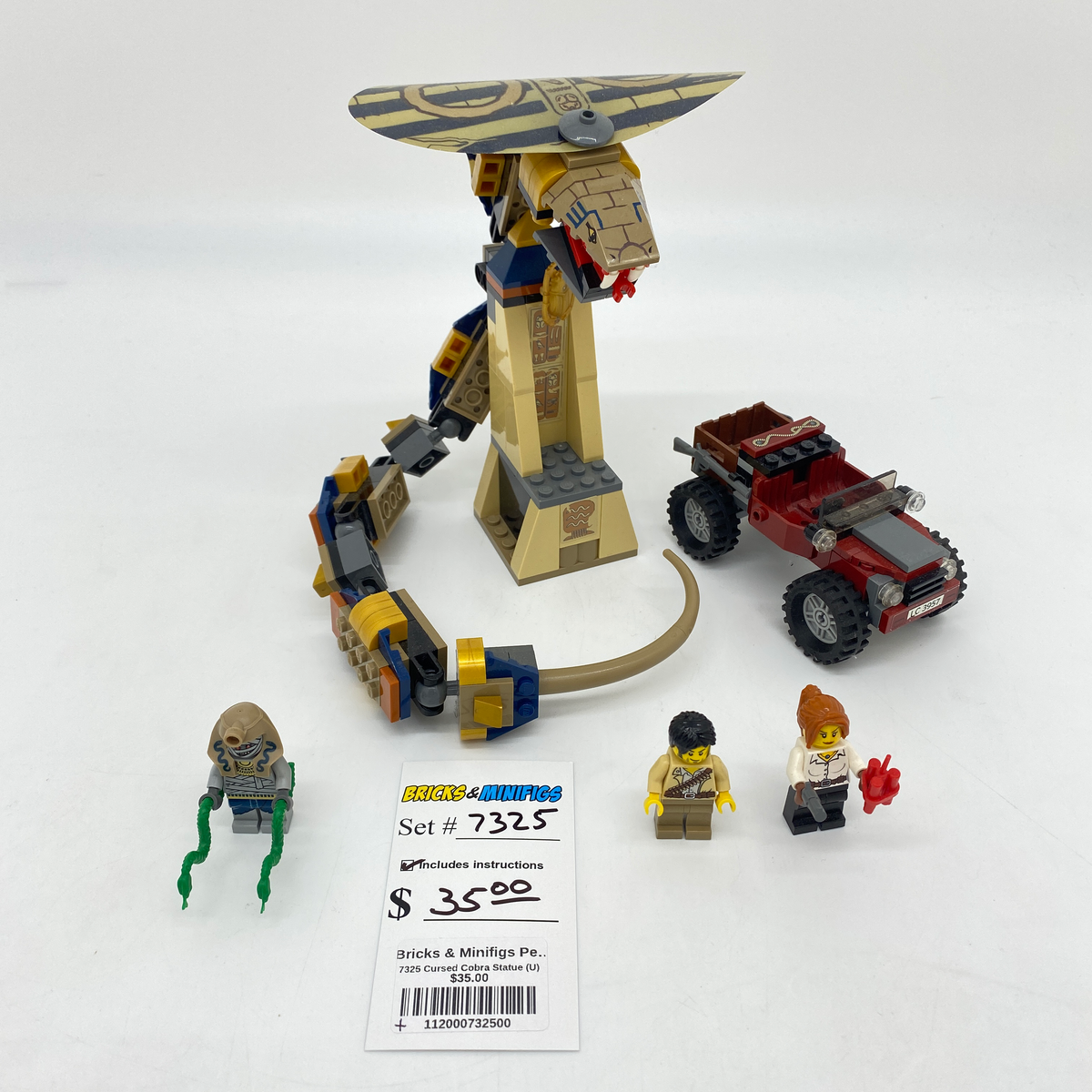 7325 Cursed Cobra Statue (U) product image 1, provided for visual reference and product detail review