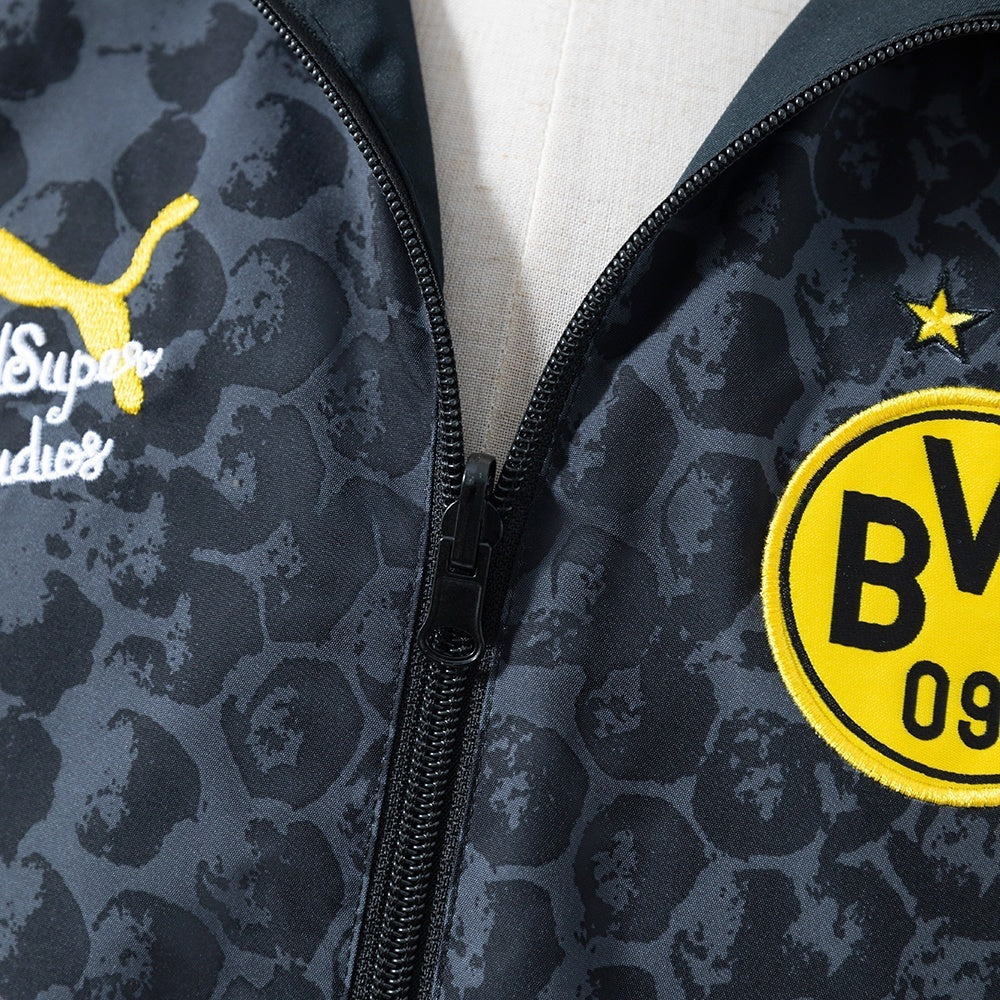 Dortmund Windbreaker 2025/26 Reversible Football Soccer product image 9