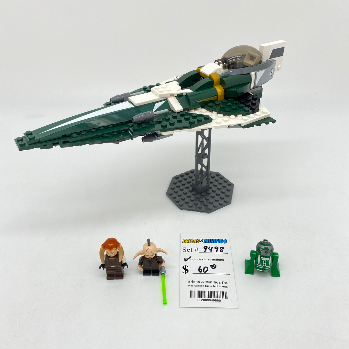 9498 Saesee Tiin's Jedi Starfighter (U) product image 1, provided for visual reference and product detail review