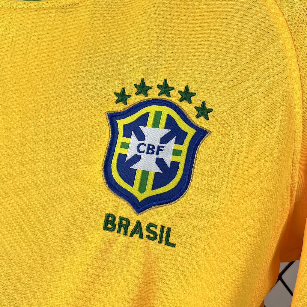 Retro Brazil Jersey 2010 Home Football Kit Soccer product image 5