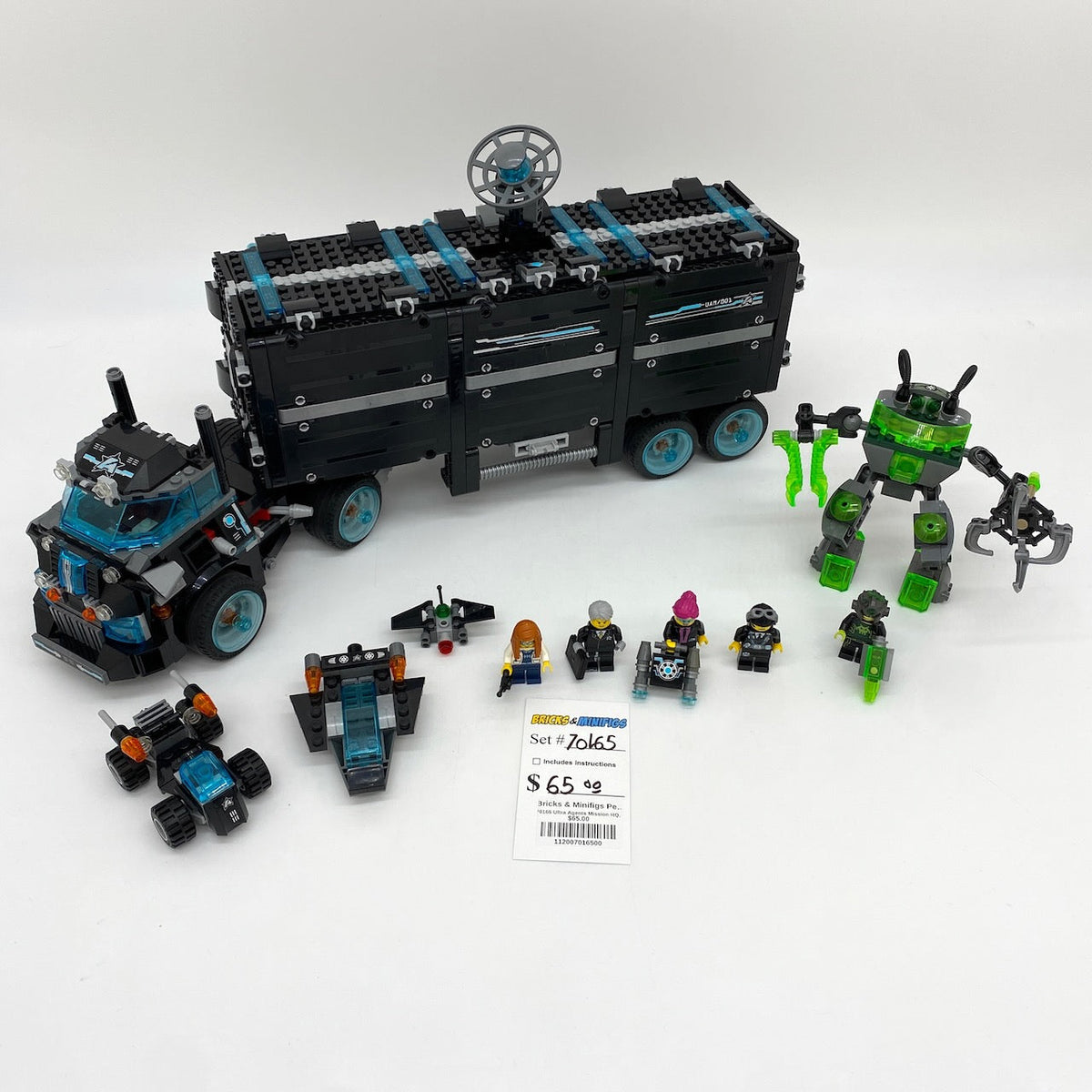 70165 Ultra Agents Mission HQ (U) product image 1, provided for visual reference and product detail review