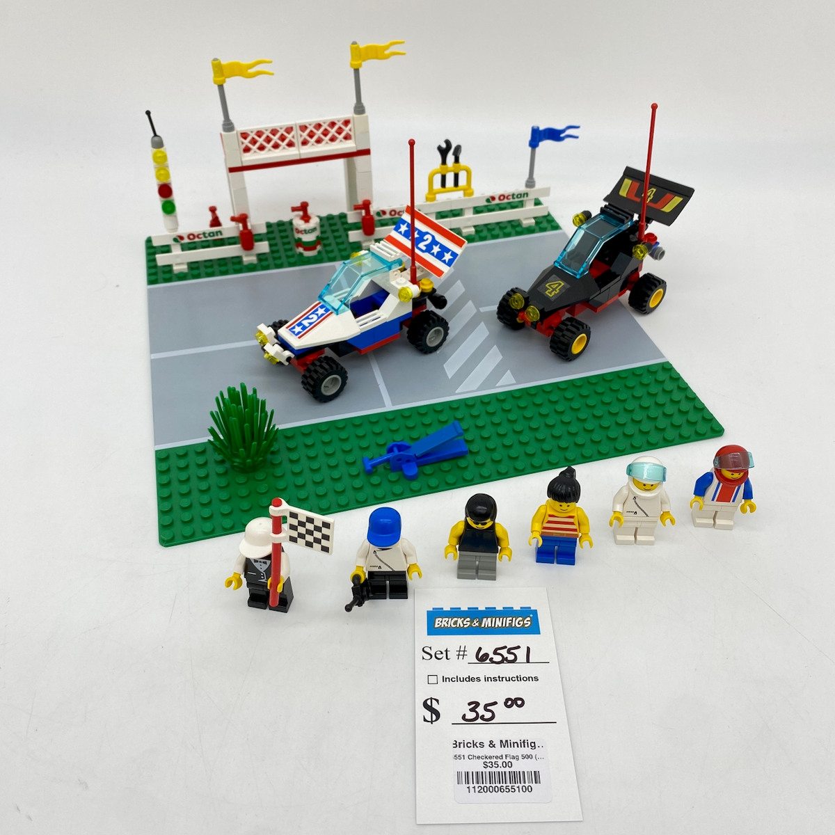 6551 Checkered Flag 500 (U) product image 1, provided for visual reference and product detail review