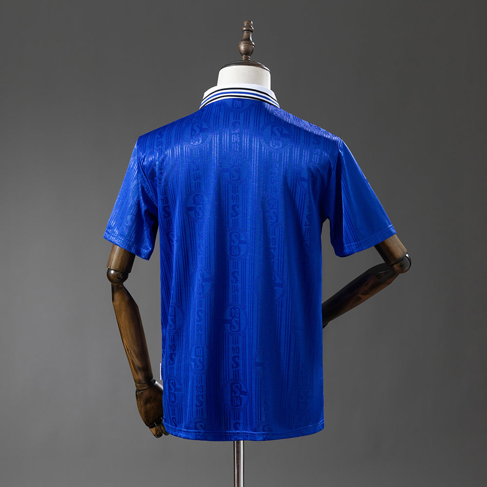 Schalke 04 Jersey 1996-97 Home Retro Football Kit product image 2