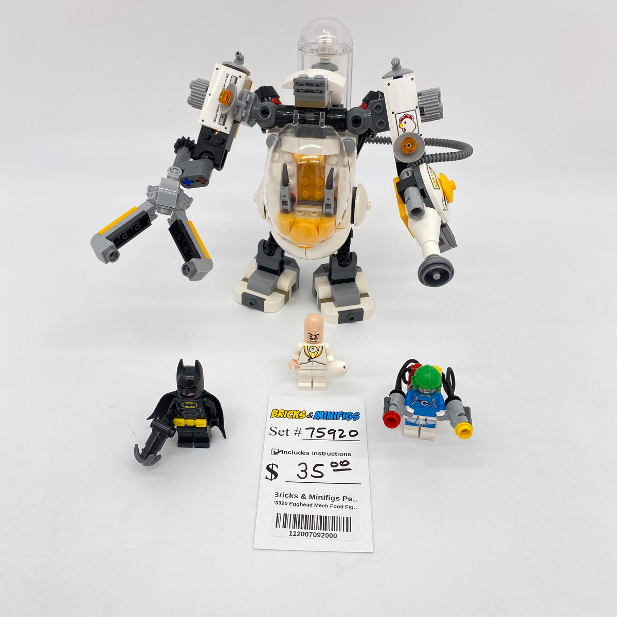 70920 Egghead Mech Food Fight (U) product image 1, provided for visual reference and product detail review
