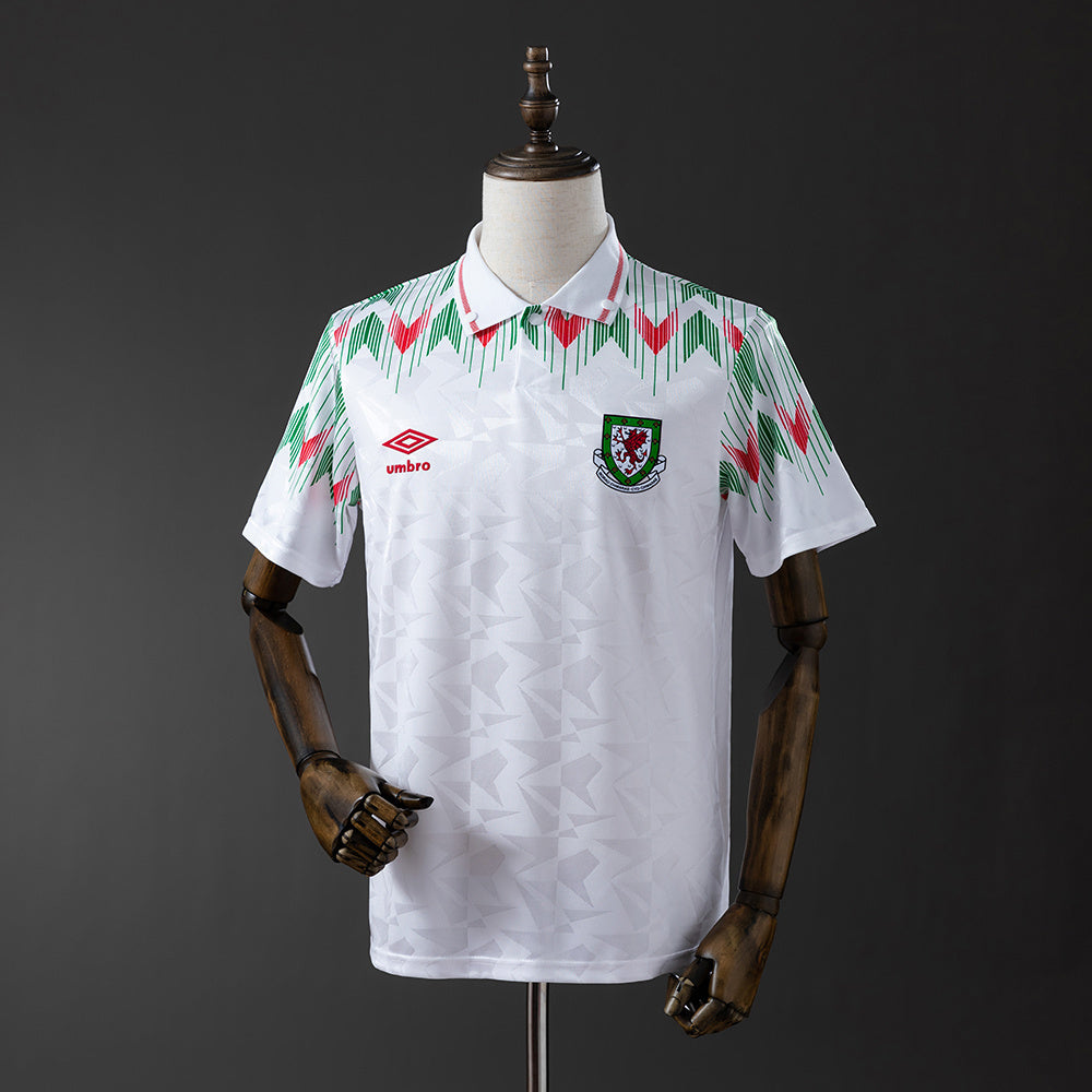 Wales Jersey 1990 Away Retro Football Kit product image 1