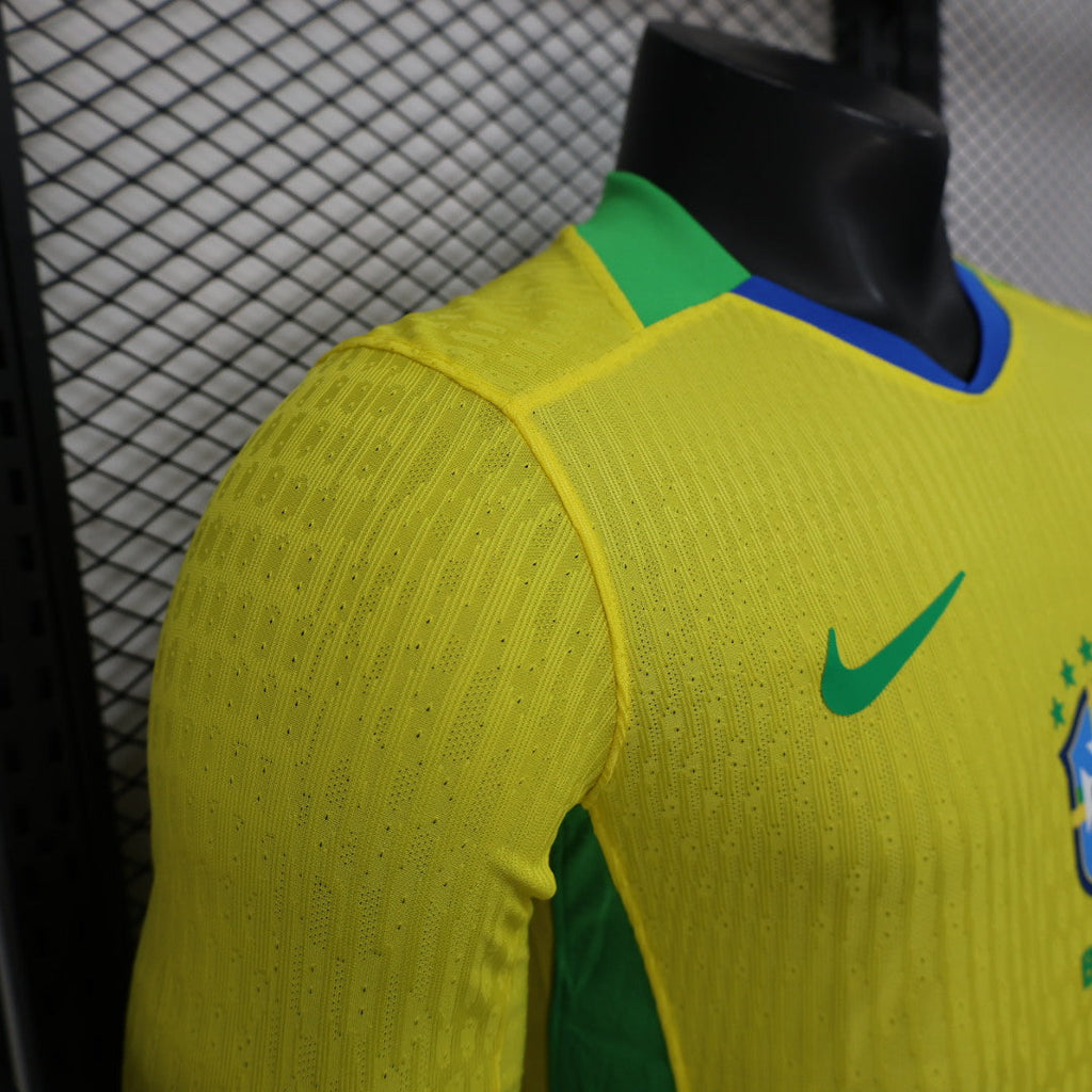 Player Version Brazil Jersey 25/26 Home Long Sleeves product image 8