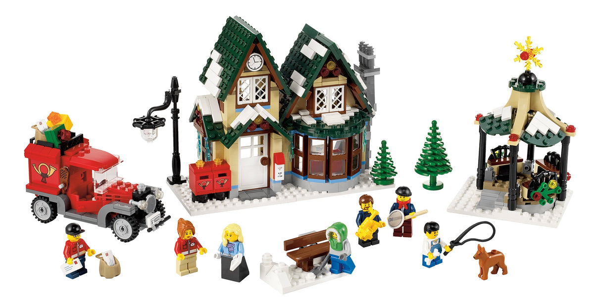 10222 Winter Village Post Office product image 2, provided for visual reference and product detail review