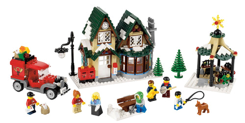 10222 Winter Village Post Office product image 2, provided for visual reference and product detail review
