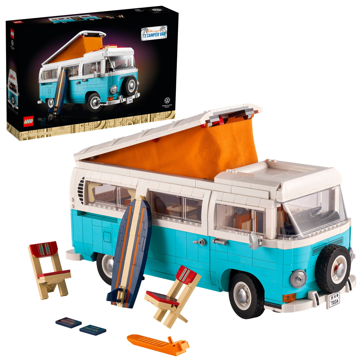 10279 Volkswagen T2 Camper Van product image 2, provided for visual reference and product detail review