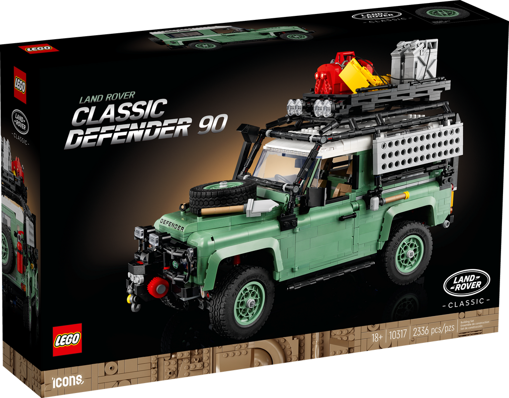 10317 Land Rover Classic Defender 90 product image 1, provided for visual reference and product detail review