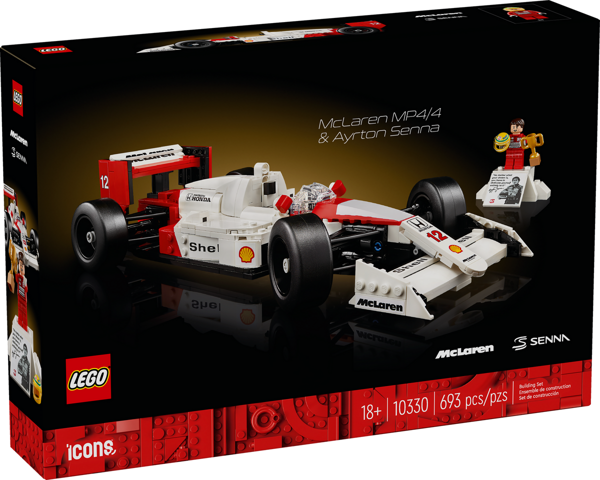 10330 McLaren MP4/4 & Ayrton Senna product image 1, provided for visual reference and product detail review