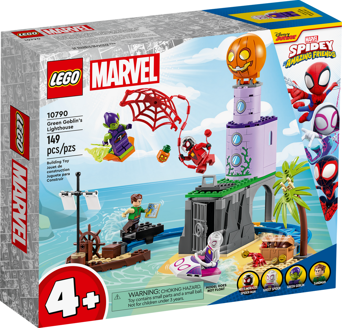 10790 Team Spidey at Green Goblin's Lighthouse product image 2, provided for visual reference and product detail review