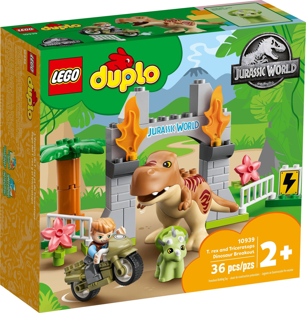 10939 T. rex and Triceratops Dinosaur Breakout product image 2, provided for visual reference and product detail review
