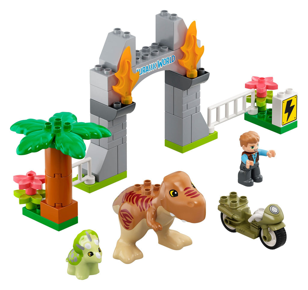 10939 T. rex and Triceratops Dinosaur Breakout product image 3, provided for visual reference and product detail review