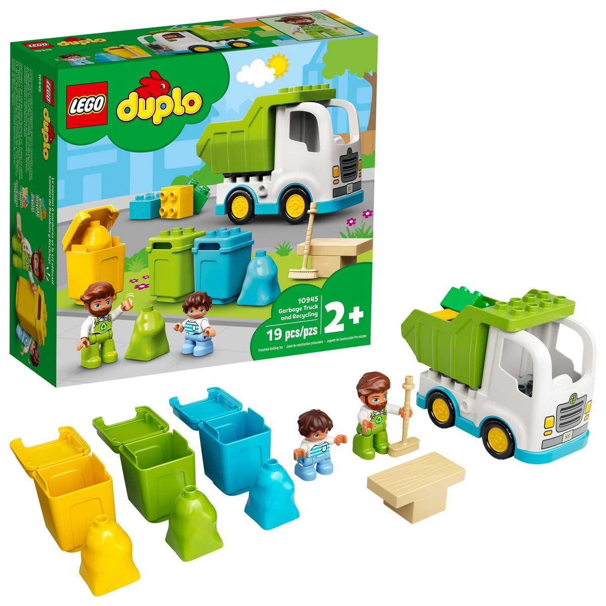 10945 Garbage Truck and Recycling product image 1, provided for visual reference and product detail review
