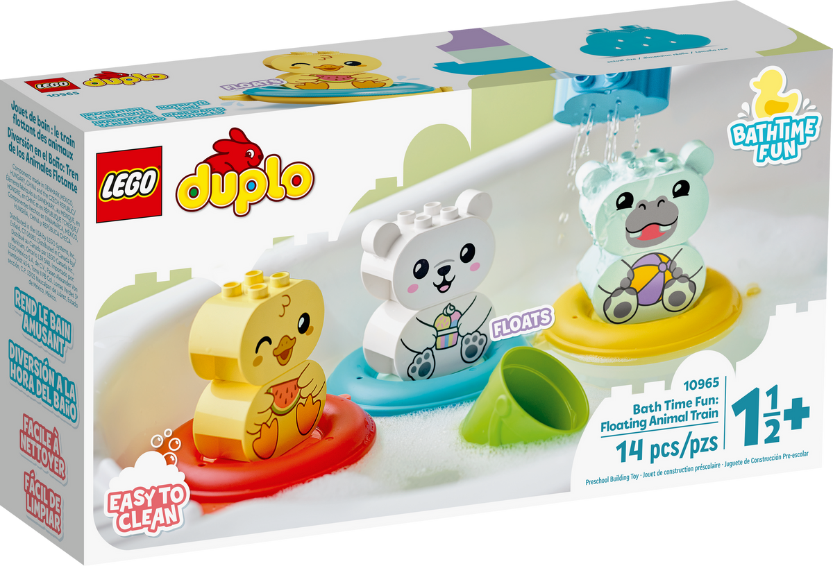 10965 Bath Time Fun: Floating Animal Train product image 2, provided for visual reference and product detail review