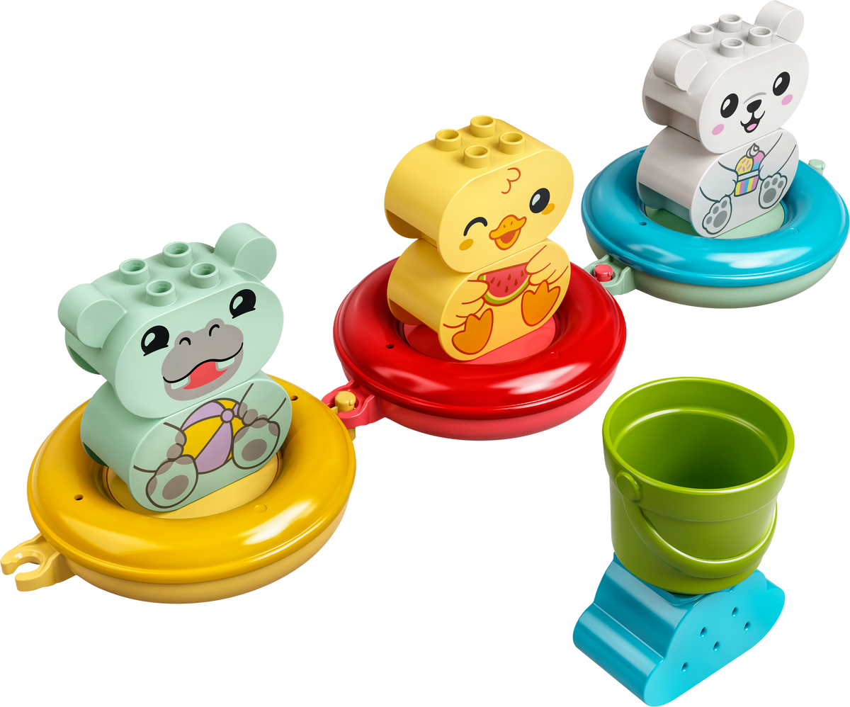 10965 Bath Time Fun: Floating Animal Train product image 3, provided for visual reference and product detail review