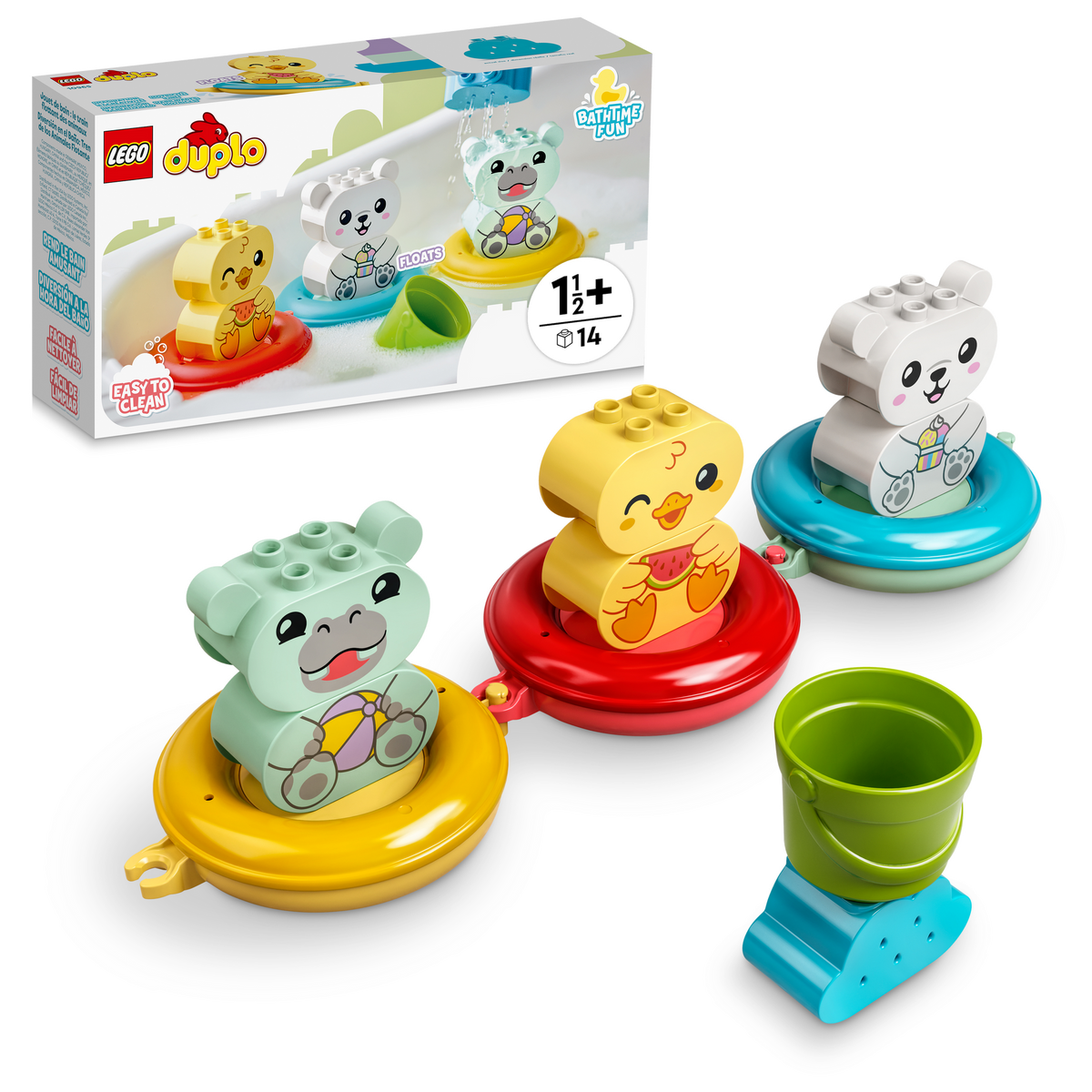 10965 Bath Time Fun: Floating Animal Train product image 1, provided for visual reference and product detail review