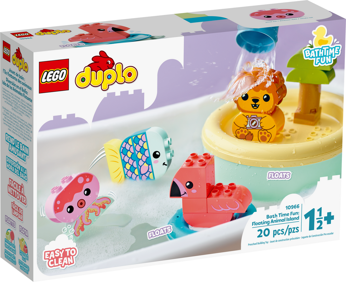 10966 Bath Time Fun: Floating Animal Island product image 2, provided for visual reference and product detail review