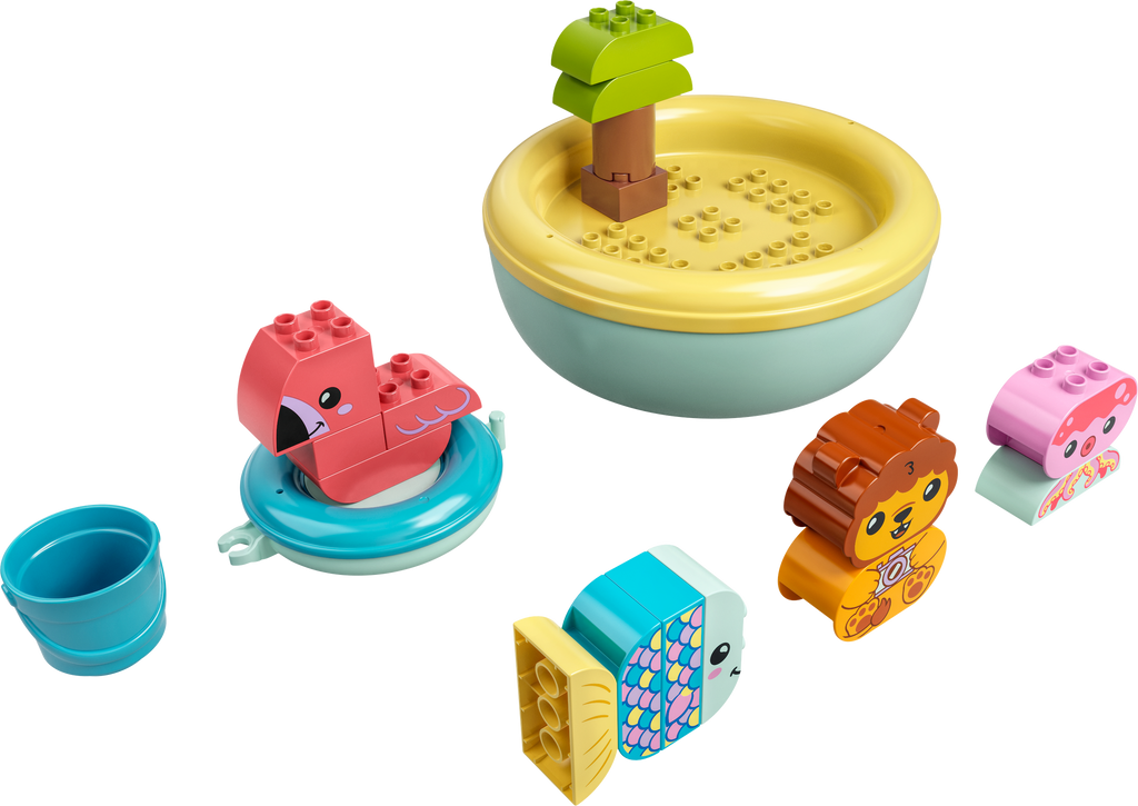 10966 Bath Time Fun: Floating Animal Island product image 3, provided for visual reference and product detail review