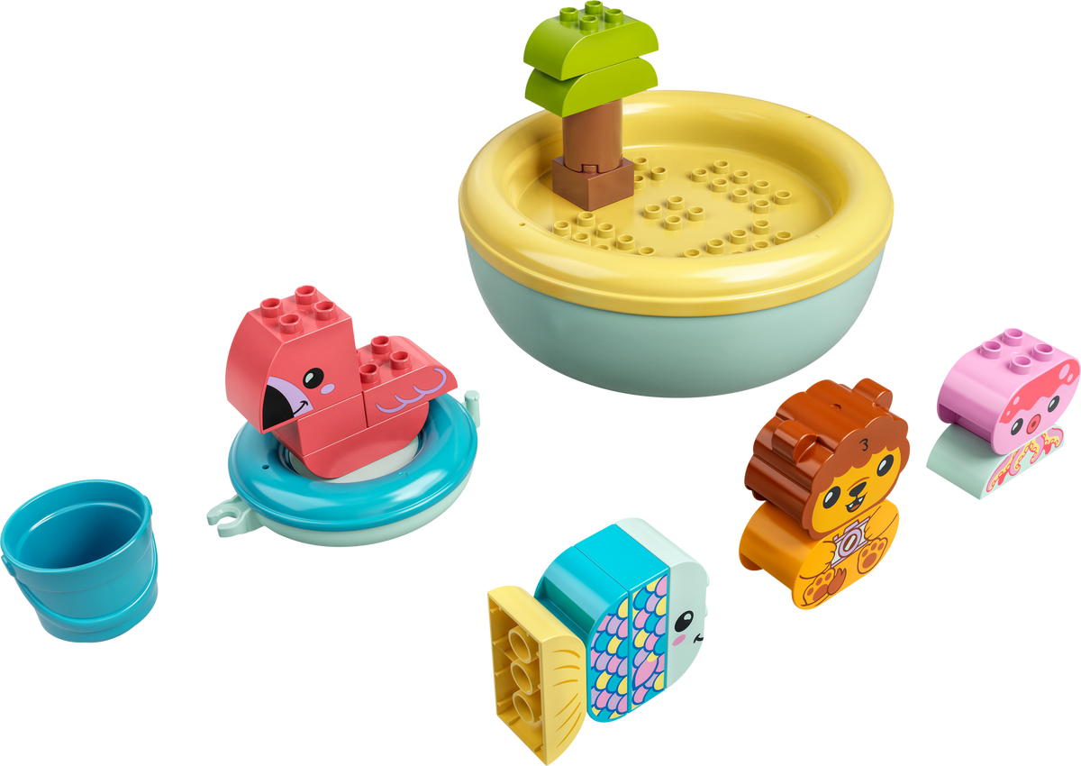 10966 Bath Time Fun: Floating Animal Island product image 3, provided for visual reference and product detail review