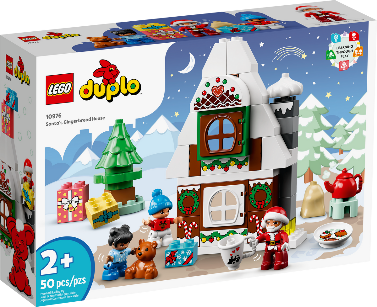 10976 Santa's Gingerbread House product image 2, provided for visual reference and product detail review