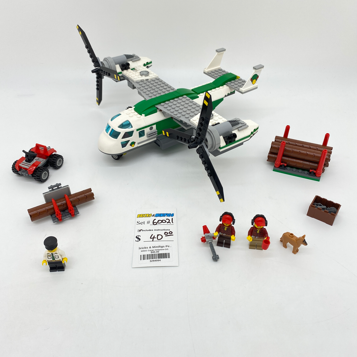 60021 Cargo Heliplane (U) product image 1, provided for visual reference and product detail review
