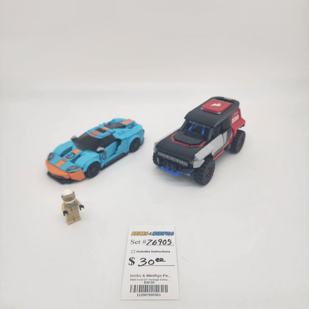 76905 Ford GT Heritage Edition and Bronco R (U1) product image 2, provided for visual reference and product detail review