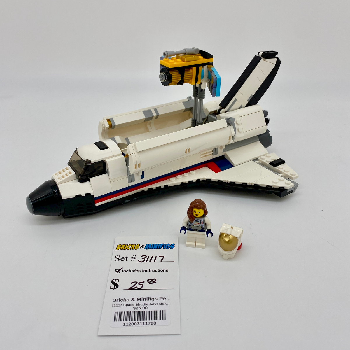 31117 Space Shuttle Adventure (U) product image 1, provided for visual reference and product detail review
