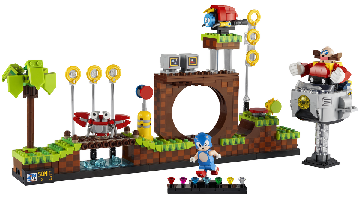 21331 Sonic The Hedgehog - Green Hill Zone product image 2, provided for visual reference and product detail review