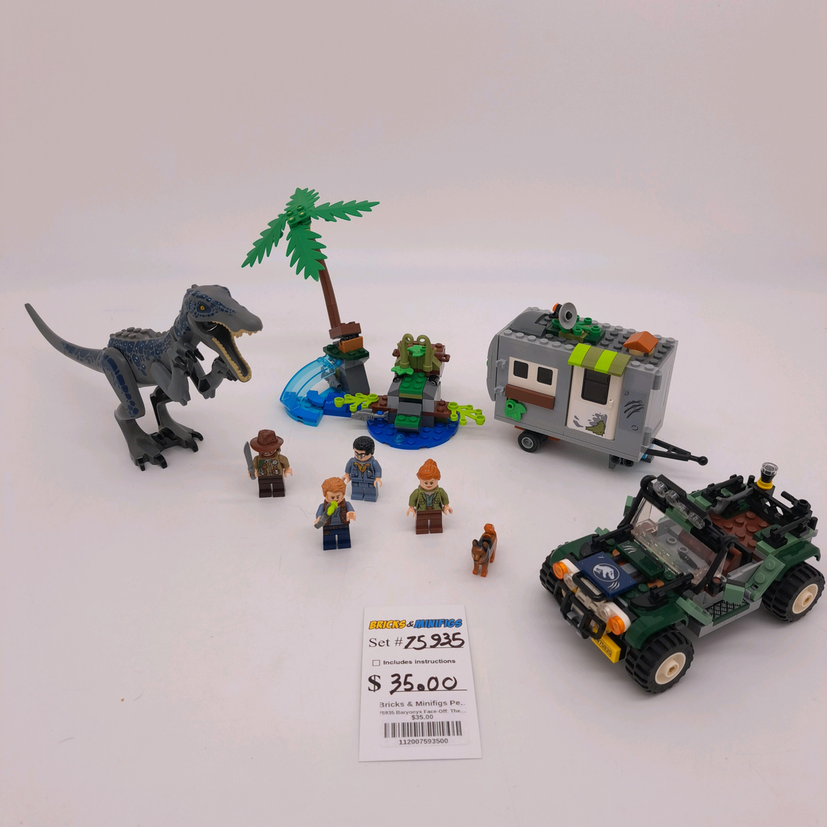 75935 Baryonyx Face-Off: The Treasure Hunt (U) product image 1, provided for visual reference and product detail review