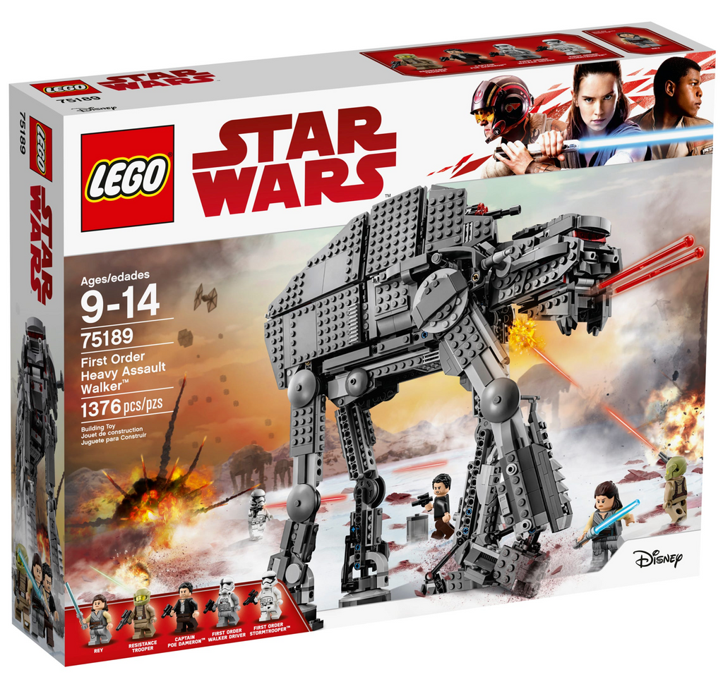 75189 First Order Heavy Assault Walker product image 1, provided for visual reference and product detail review