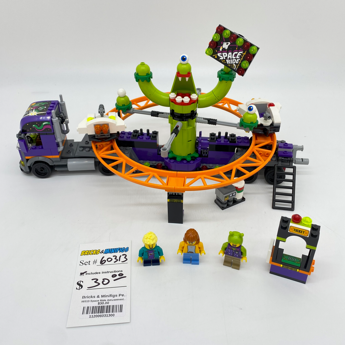 60313 Space Ride Amusement Truck (U) product image 1, provided for visual reference and product detail review